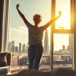 Waking up, restored adrenal function