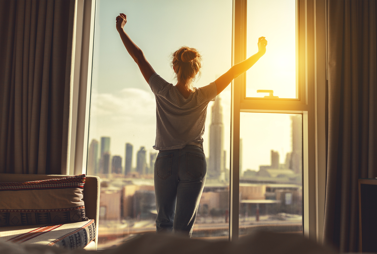 Waking up, restored adrenal function