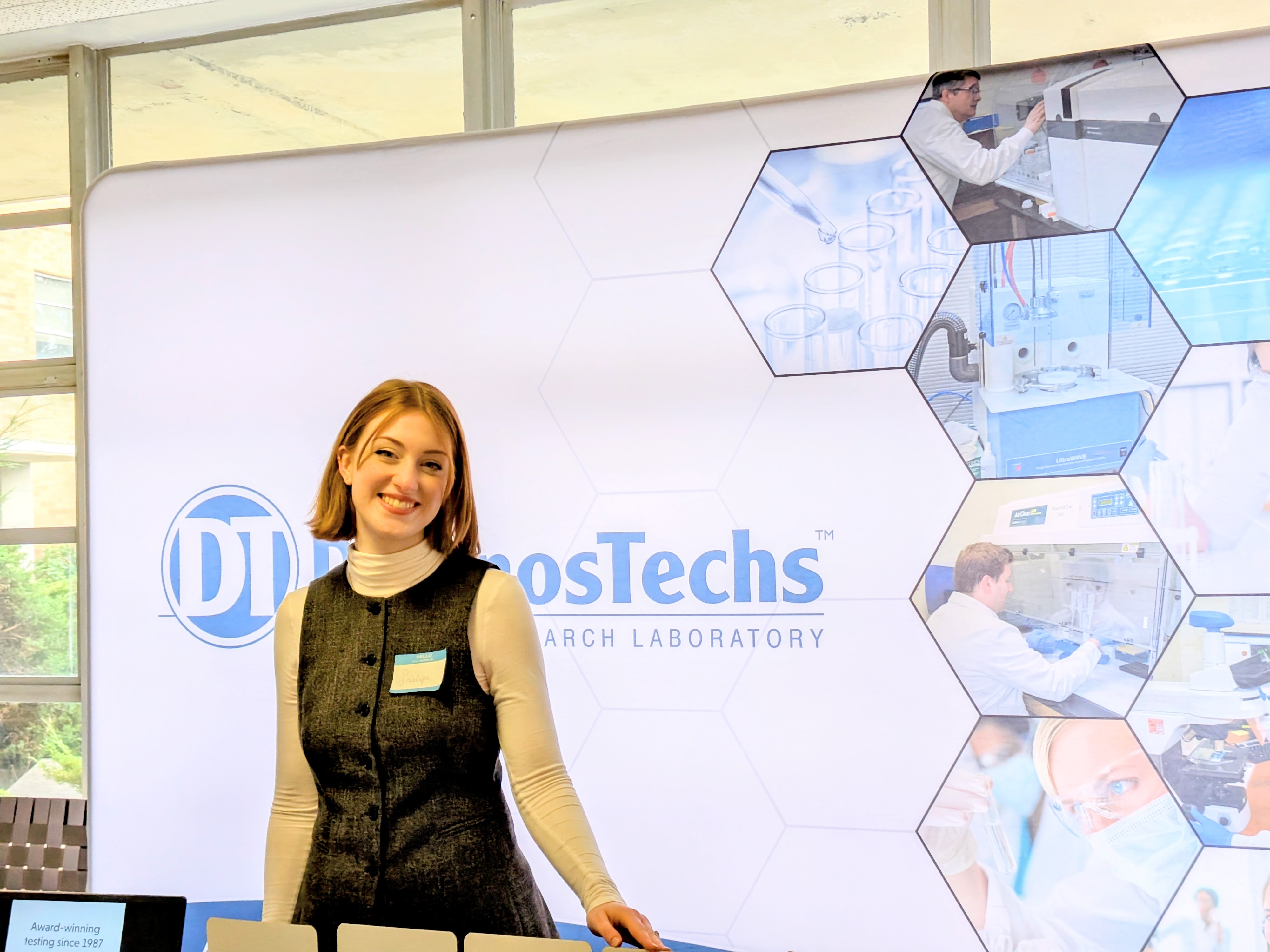 Shi Smiling at Bastyr Pathways to Success Event